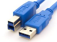 Networx Assorted USB Cables (10 Feet, USB 3.0 A-Male/B-Male)