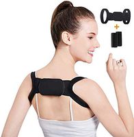 Aaiffey Posture Corrector for Women Men & Children,Adjustable Invisible Back Corrector Brace Shoulder Spinal Clavicle Support Women Upper Back Brace (C017)