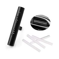 Car Diffuser Vent Clip Cylindrical Aromatherapy Essential Oil Diffuser Vent Clip for Car with 4 Refill Sticks