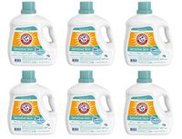 Arm & Hammer Plus Skin-Friendly Fresh Scent Detergent, 107 Loads, 160.5 Fl Oz (Pack of 6)