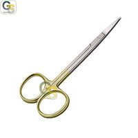 G.S SUPERCUT IRIS SCISSORS 4-1/2" STRAIGHT ENT EAR EYE VET