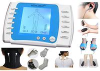 Neck Pain and Headaches Medicomat-21H Treatment Chronic Pain Relief Dizziness Nausea Acupuncture Neck Silver Conductive Support Headache Symptoms