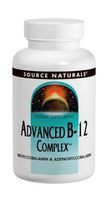 Source Naturals Advanced B-12 Complex,Promotes Normal Folic Acid Metabolism, 30 Tablets