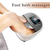 nmSlA Foot Spa Bath Massager with Heat Heated Bath Automatic Massage Rollers Pedicure Spa Motorized Shiatsu Roller Massaging Great Gift