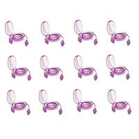 Moldex Rockets Reusable Corded Earplugs with Plastic Carrying Case, Lot of 12