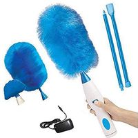 ZCCNHK Electric Spin Duster 360 Degrees Rotatable Dusting Brush,Battery Powered Electric Spin Duster,Hurricane Spin Duster Motorized Dust Wand Duste window cleaner