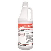 Diversey Care 4578 Crew Clinging Toilet Bowl Cleaner, Floral Scent, Liquid, 1 Qt. Bottle, 12/ct