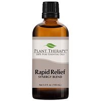 Plant Therapy Essential Oils Rapid Relief Synergy - Pain and Soreness Blend 100% Pure, Undiluted, Natural Aromatherapy, Therapeutic Grade 100 mL (3.3 oz)