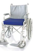 NYOrtho Comfortable Wheelchair Cushion - Cooling Gel - with Water Proof Cover Seat - Cushion for Coccyx Sores 2 Inch High 16 Width x 16 Depth