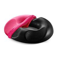 Memory Foam Bamboo Charcoal Infused Seat Cushion for Car and Office Chair (Women)