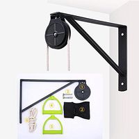 Shoulder Exercise Pulley Wall Mount Bracket Shoulder Pulley Wall Bracket Fixed Wall Support, 3