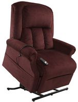 Mega Motion Superior - Heavy Duty Lift Chair - Bordeaux (curbside delivery)