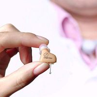 Jungle Care Digital CIC Hearing Amplifier Audiologist Designed PSAP - Completely Invisible in Ear Canal, Noise Reduction, Feedback Cancellation, Personal Sound Amplifier (Right Only)