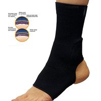 RAD Elasticated Neoprene Ankle Foot Brace Support Pain Injury Relief Leg & Foot (Small)