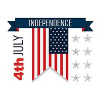 Wall Decals for Independence Day, American Flag Wall Sticker Murals Wall Decoration Art DIY Romovable Decals Nursery TV Background Kids Gilrs Bedroom Living Room Decor Gift (B, 24"X18")