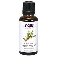 NOW Essential Oils, Cedarwood Oil, 1-Ounce