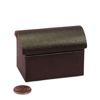 Black Mini Treasure Chest Boxes | Quantity: 20 | Width: 1 3/4"