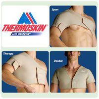 Thermoskin Shoulder Supports - Single Sports, Beige, M, Chest Circ: 37-3/4"-40-1/4" (95.9-102.2cm)