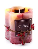 Creationtop Handcrafted Scented Candles Home Decor Aroma Candles (Style 3/Fruit Coffee)
