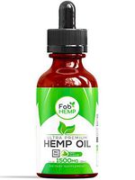 Hemp Oil Extract for Pain, Anxiety & Stress Relief - 1500mg Full Spectrum Organic Hemp Drops - Pure Hemp Extract With MCT - Natural Hemp Oils for Better Sleep, Mood & Stress - Zero THC CBD Cannabidiol