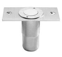 Rockwood 085858 570.26D Dust Proof Bottom Strike, Satin Chrome Finish