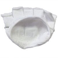 Milisten 1 Pair Metatarsal Pads Forefoot Pads Toe Socks Cotton Non-Slip Womens Toe Toppers Socks (White)