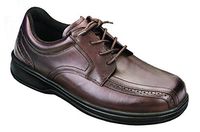 Orthofeet Proven Relief of Foot and Heel Pain. Extended Widths. Best Plantar Fasciitis, Orthopedic, Diabetic Men’s Oxford Shoes, Gramercy Brown