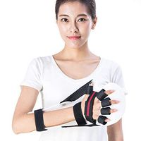 Xgxyklo Finger Orthotics,Hand Wrist Finger Injury Recovery Splint,White,Left+Right