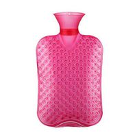 YUN Hot Water Bottle Water Injection Explosion-Proof Warm Water Bag Filling Plumbing Hand Treasure Female Student Adult (Color : Pink, Size : 19X31CM)