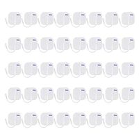 100% Made in The USA Wired TENS Electrodes, Premium Wired 2X 2 Replacement Pads for TENS Units, 40 TENS Unit Electrodes, 2mm Pin TENS Unit Pads, Discount TENS Brand