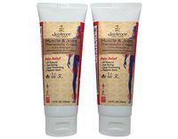 Jadience Muscle & Joint Therapeutic Pain Relief Cream Analgesic for Lower Back Neck Elbow Knee Muscle Arthritis Inflammation Pain Relief and Recovery - Natural Eastern Royal Asian Family 2 Pack 4.5oz