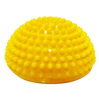 Kiminana Massager Spiky Massage Ball PVC Foot Trigger Point Stress Relief Yoga MassagerPvc Massage Ball Yoga Semicircle Durian Ball Sole Massage Ball red Yellow Silver Orange Blue