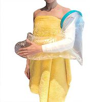 iBstone Waterproof Full Arm Cast Cover for Shower, Arm Cast Sleeve Bag Covers for Broken Hands, Wrists, Reusable Bandage Cover Dressing Protector