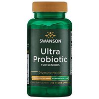Swanson Ultra Probiotic for Seniors 30 Billion Cfu 60 Veg Capsules