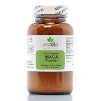 Ecoflo Naturals - Maca Powder, 4 oz (114 Grams) Organic Raw & Gelatinized