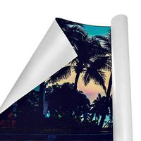 Gift Wrapping Paper Roll Hawaii Palm Treefor Birthday,Holiday,Wedding,Baby Shower Gift Wrap - 3Rolls - 58inch x 23inch Per Roll