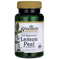 Swanson Full Spectrum Lemon Peel 400 Milligrams 60 Capsules