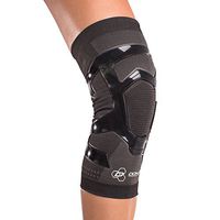 DonJoy Performance TRIZONE Compression: Knee Support Sleeve, Left Leg, Black, Small