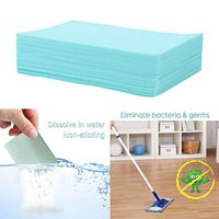 Dongdongole 30Pcs Household Floor Cleaning Detergent Tablets Dissolving Paper Cleaner All-Purpose Cleaners