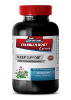 Anxiety and Stress Relief Supplements - Sleep Herbs - Valerian Root Extract - Valerian Oil - 1 Bottle (100 Capsules)