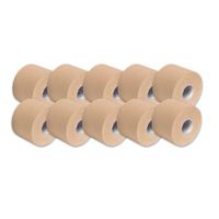 3B Scientific Beige Cotton Rayon Fiber Kinesiology Tape, 16' Length x 2" Width (Case of 10 Rolls)