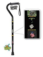Aluminum Walking Cane Gel Grip Adjustable Vietnam Veteran