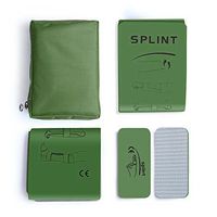 Splints -Medical Splint Roll Fold Finger Splint 3 Piece for Neck, Leg, Knee, Foot, Wrist, Hand, Arm Injuries … (Green)