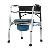 Drive Medical-Rollator Walker with Seat and Push Down Brakes for Elderly, Seniors, Handicap, Disabled,400lbs Support