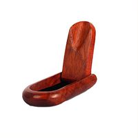 Home-organizer Tech Foldable Wood Finished Smoking Pipe Holder Tobacco Pipe Stand