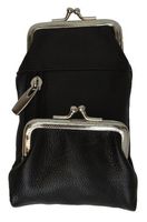 Genuine Leather Cigarette and Lighter Case with Twist Clasp by Marshal