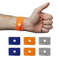 Chesterman's 3 Pairs Motion Sickness Wristband, Morning Sickness Relief, Vertigo Bands, Altitude Sickness Bracelet, Pregnancy Nausea Relief, Anti Nausea Chemotherapy Bracelet, Cruise Essential