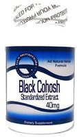 Black Cohosh Standardized Extract 40mg 200 Capsules ^GLS