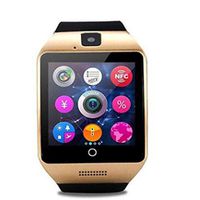 Zippem Q18 Smart Watch Smartwatch Bluetooth Touchscreen Sweatproof Phone with Camera TF/SIM Card Slot for Android and iPhone Smartphones for Kids Girls Boys Men Women