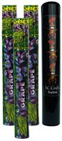 Herb Airtight Tube Pocket Protector with Cyclones Grape Hemp Cones 3 Count DC Crafts Nation- Tiki Man